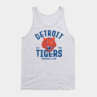 Vintage Retro Detroit-Tigers Tank Top